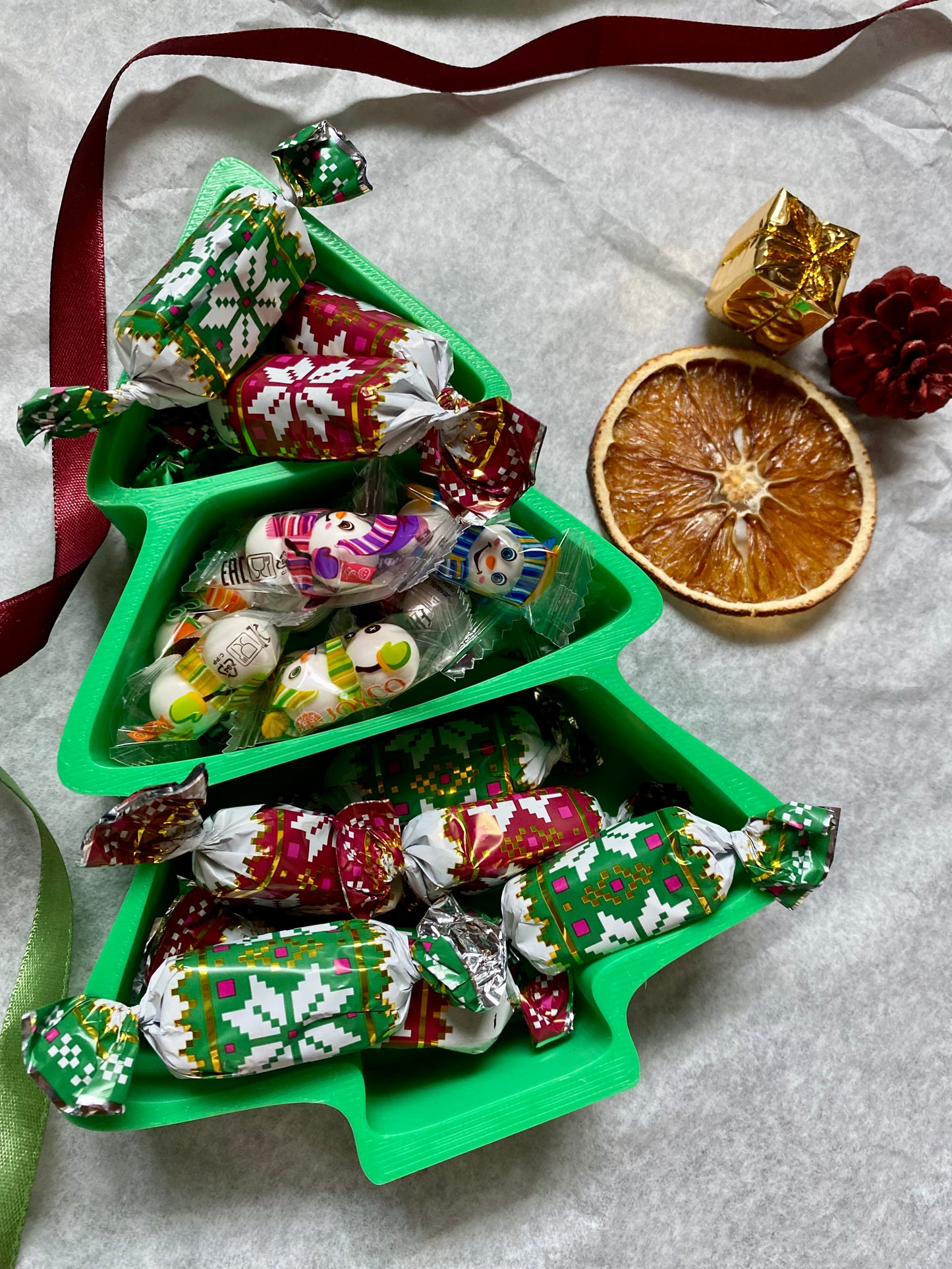 Personalized Christmas dish
