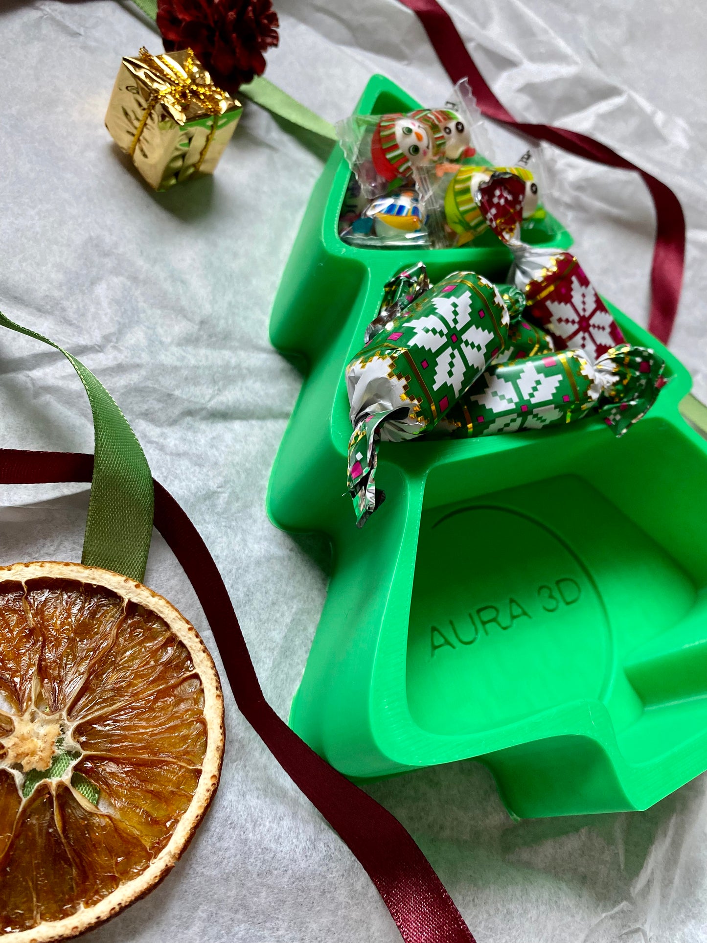 Personalized Christmas dish