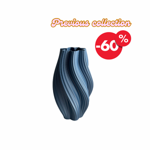 Vase "Hot Ice Cream" | 20 cm | Blue | Outlet